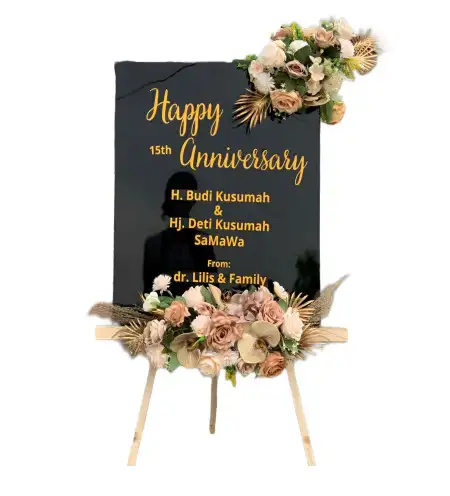 Papan Bunga Akrilik malausma